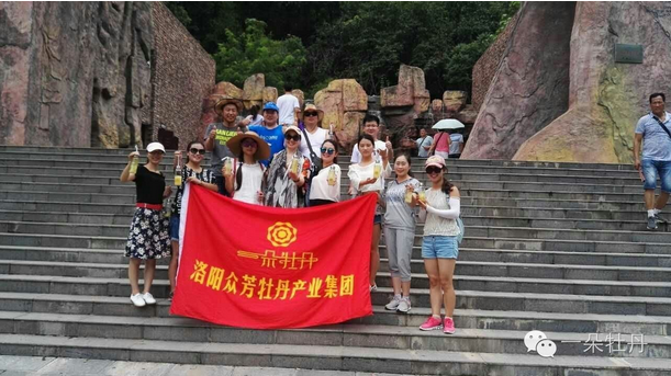 带着一朵牡丹去旅行——龙潭峡游记